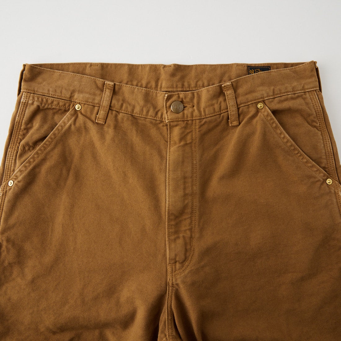 orSlow [オアスロウ] ダッドフィット デニムペインターパンツ [01-5328] 53S BROWN