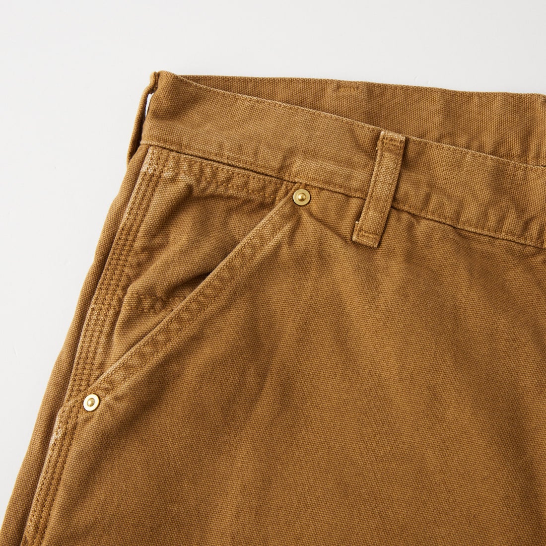 orSlow [オアスロウ] ダッドフィット デニムペインターパンツ [01-5328] 53S BROWN
