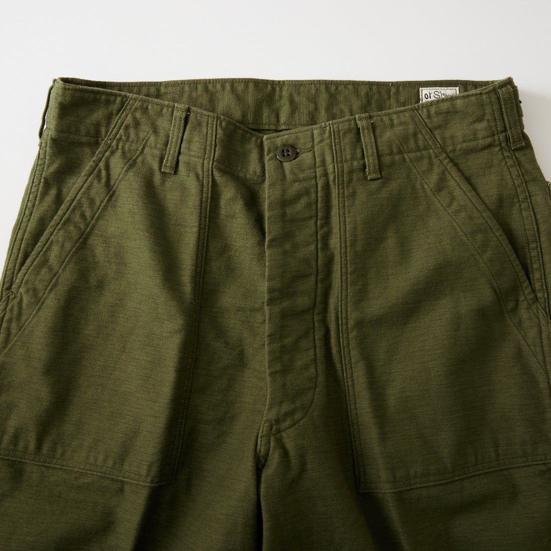 orSlow [オアスロウ] レギュラーフィット ファティーグパンツ [03-V5002] 77 D.OLIVE