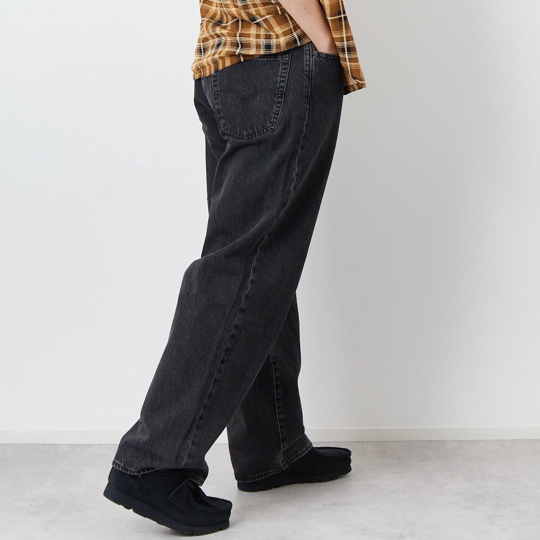 LEVI'S [リーバイス] 578 バギージーンズ [A4750-00] 20 8AM IN &&モデル身長：179cm 着用サイズ：32&&