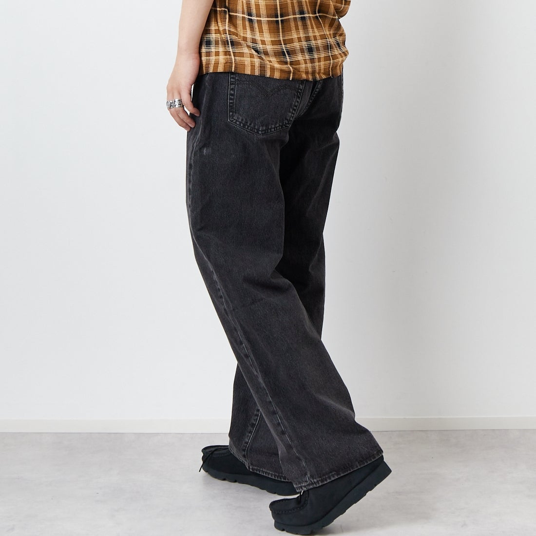 LEVI'S [リーバイス] 578 バギージーンズ [A4750-00] 20 8AM IN &&モデル身長：179cm 着用サイズ：32&&