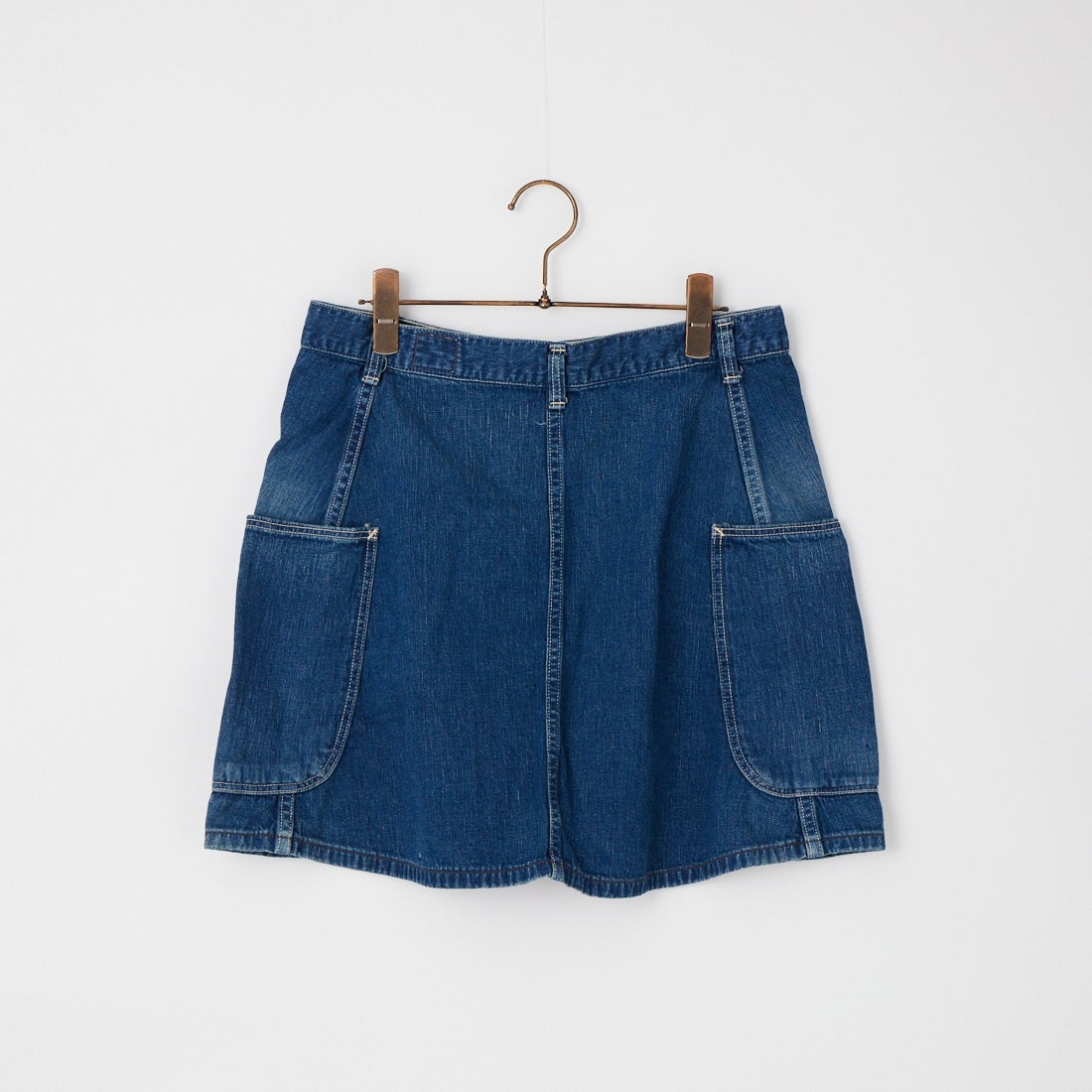 orSlow [オアスロウ] デニムオーバーラップスカート [00-4016] 95 DENIM U