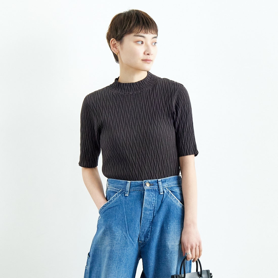 CHR BRN&&モデル身長：160cm 着用サイズ：1&&