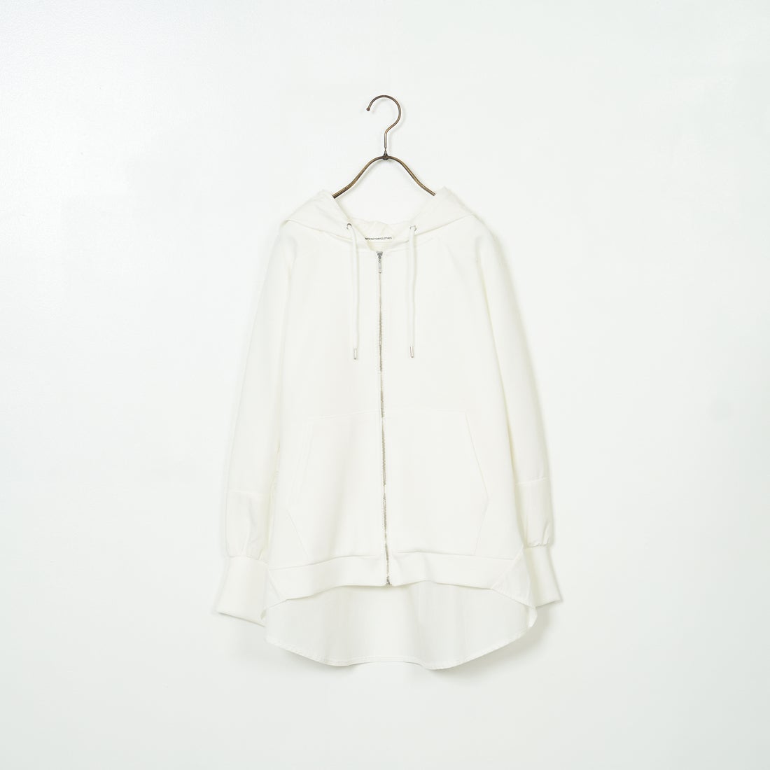 Jeans Factory Clothes [ジーンズファクトリークローズ] 異素材切替 ダンボール ジップフーディ [21254067] 031 ｵﾌ