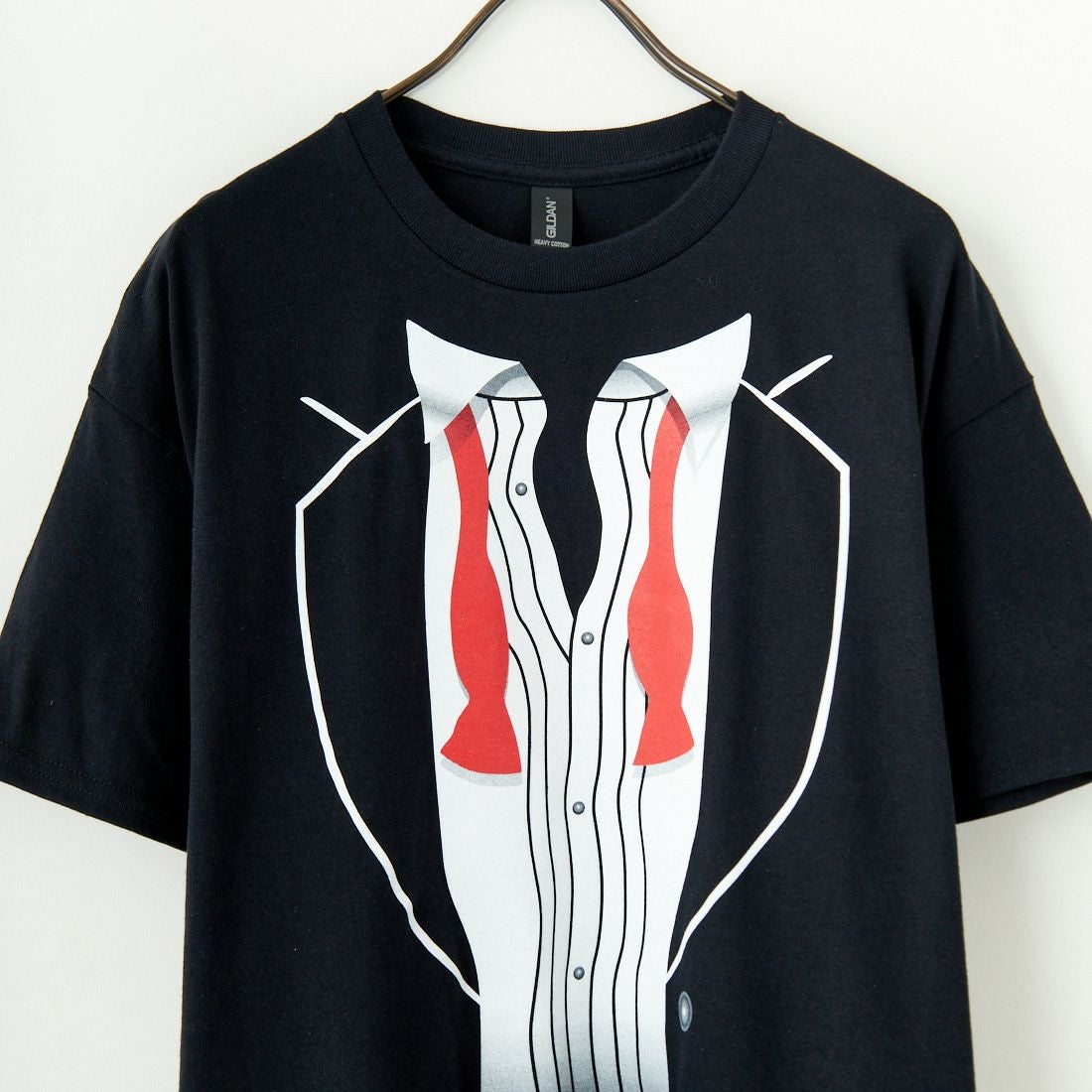 Novelty Tees [ノベルティティーズ] アフターパーティータキシードTシャツ [AFTER-PARTY-TUX] BLACK