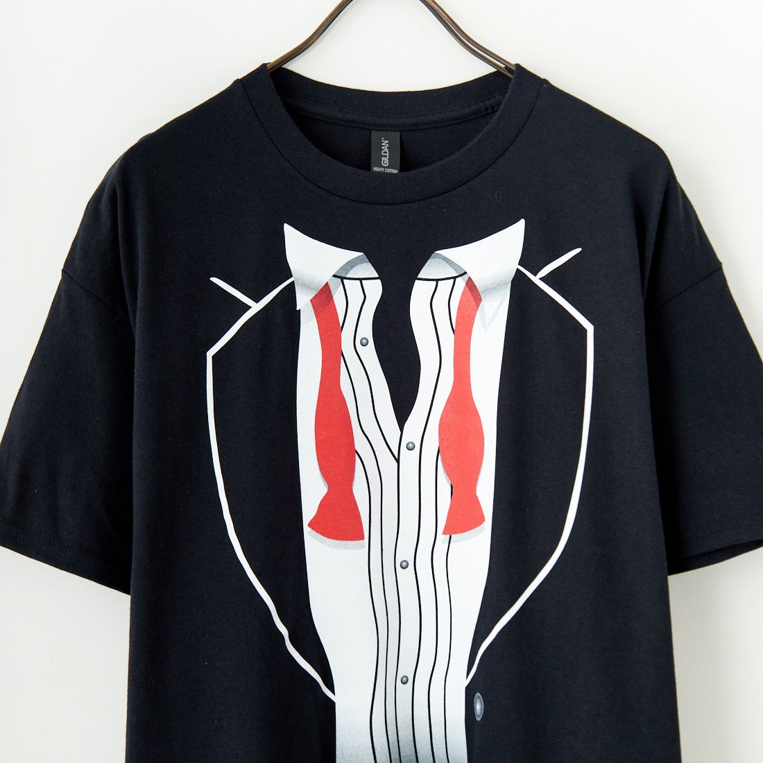 Novelty Tees [ノベルティティーズ] アフターパーティータキシードTシャツ [AFTER-PARTY-TUX] BLACK