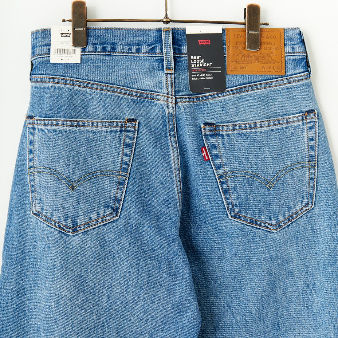 LEVIS [リーバイス] 568 ルーズストレートデニム [29037-00] 61 BLUE ES