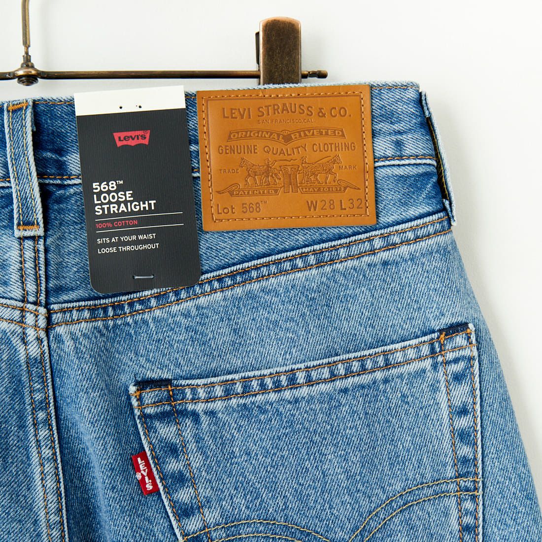 LEVI'S [リーバイス] 568 ルーズストレートデニム [29037-00] 61 BLUE ES