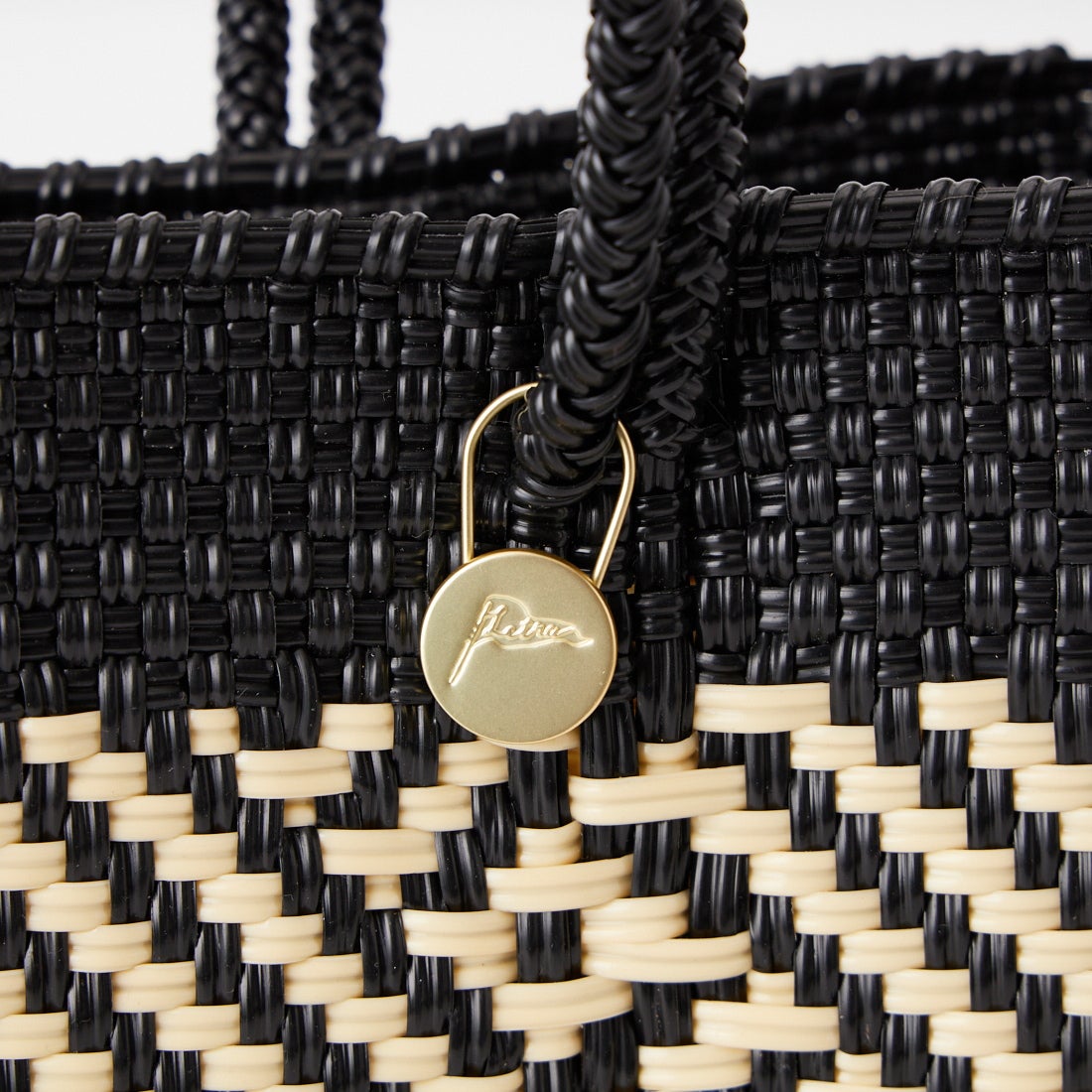 Letra [レトラ] メルカドバッグ タペテ [610725013] BLK/CRM