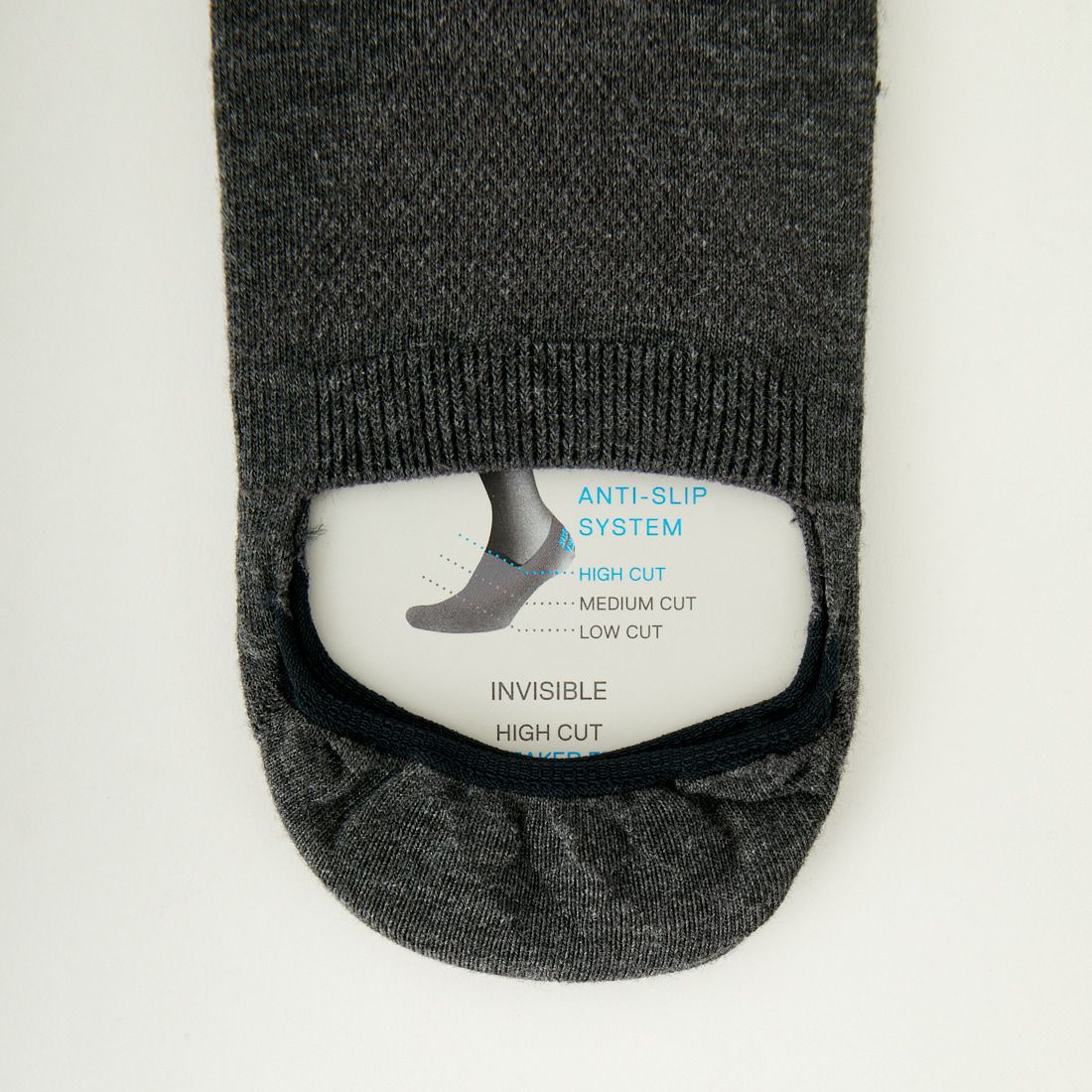 FALKE [ファルケ] クールキックインビジブル [16675] 3970 D.GRY