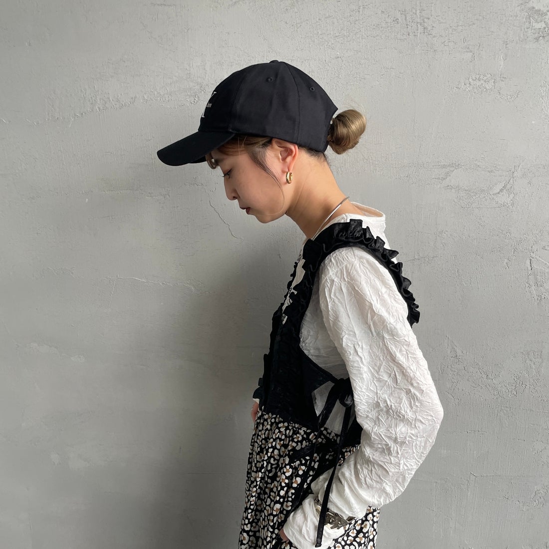 Calvin Klein [カルバンクライン] モノグラムロゴベースボールキャップ [4G5004G] UB1