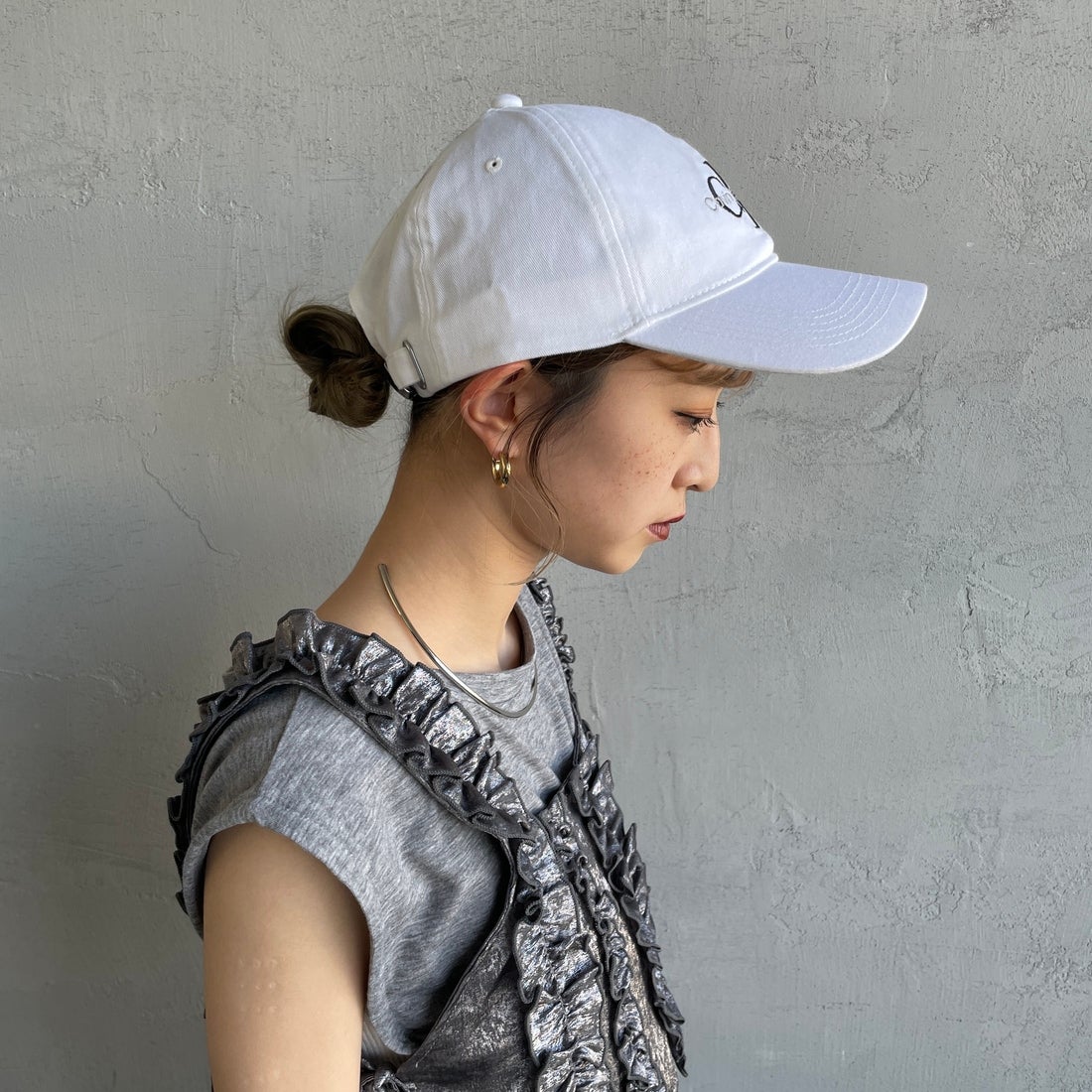 Calvin Klein [カルバンクライン] モノグラムロゴベースボールキャップ [4G5004G] YAF