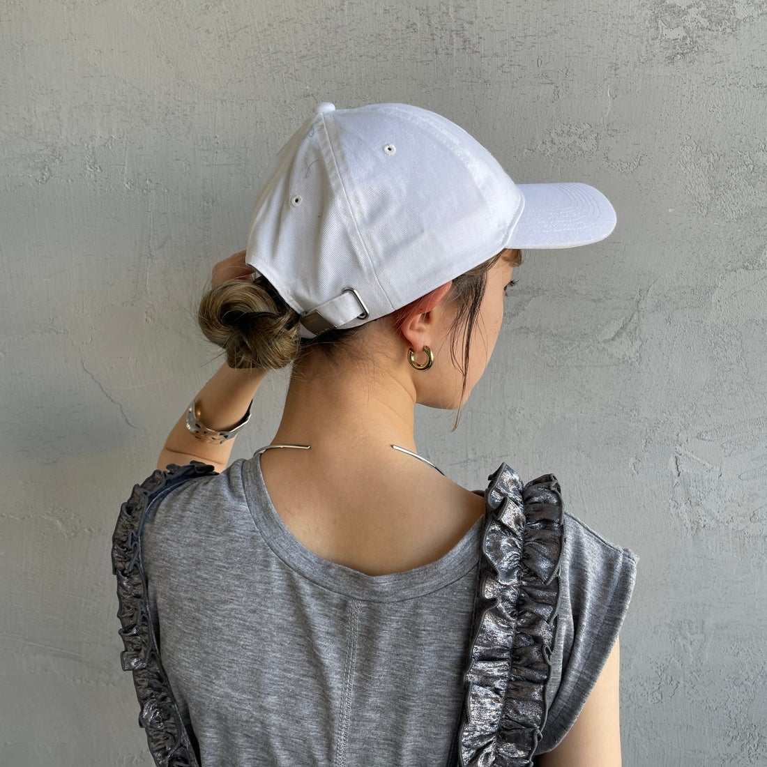 Calvin Klein [カルバンクライン] モノグラムロゴベースボールキャップ [4G5004G] YAF