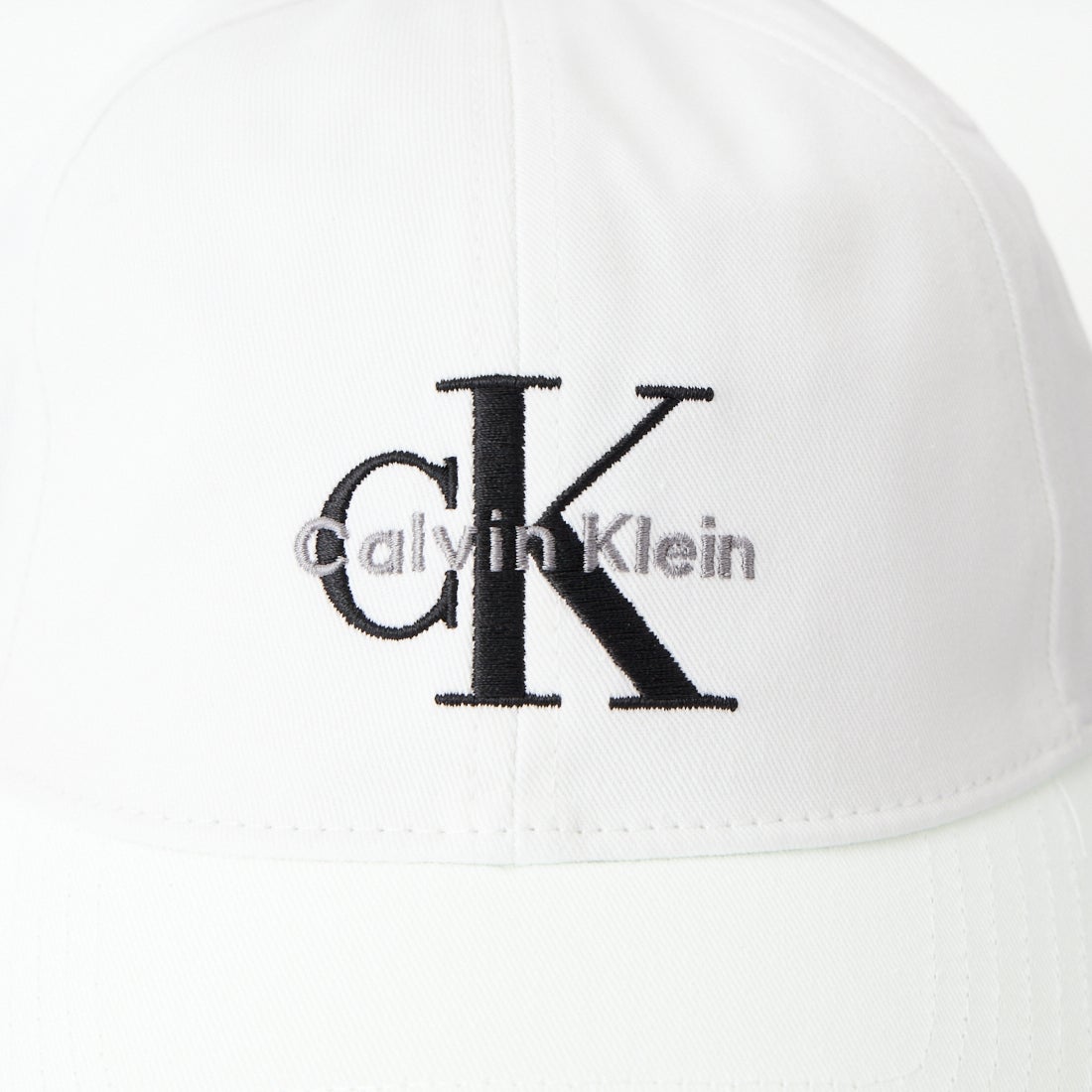 Calvin Klein [カルバンクライン] モノグラムロゴベースボールキャップ