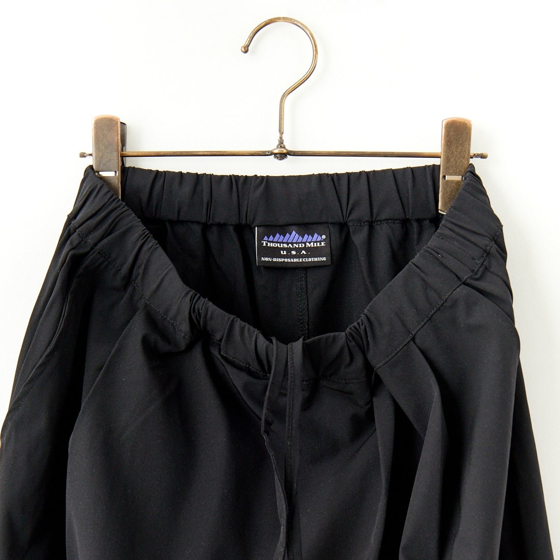 THOUSAND MILE [サウザンド マイル] 別注 サマーバケーション ラップパンツセットアップ [TM251NP50952-JF] BLACK