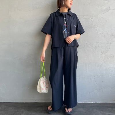 NAVY&&モデル身長：160cm 着用サイズ：F&&