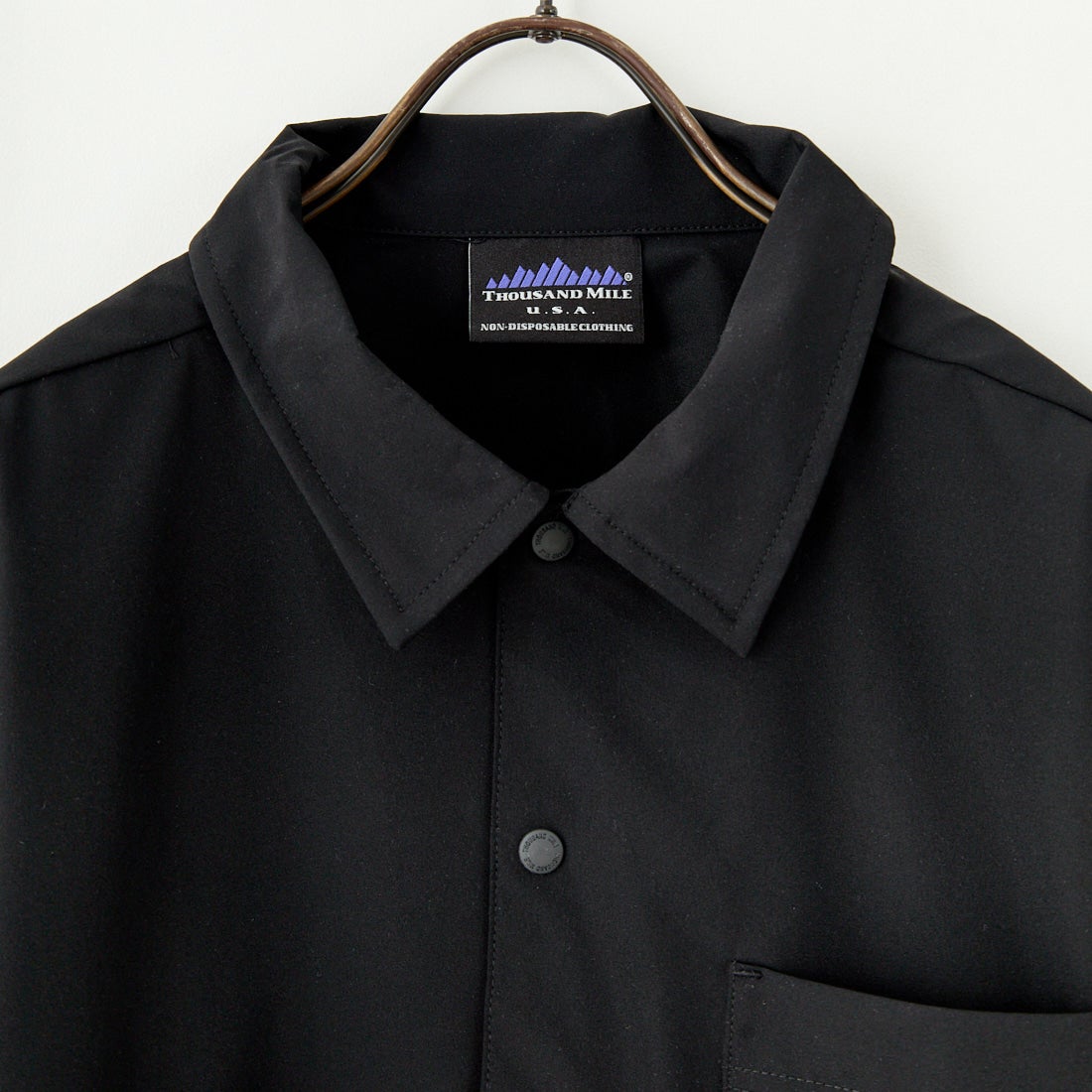 THOUSAND MILE [サウザンド マイル] 別注 サマーバケーション ワイドパンツセットアップ [TM251NP50942-JF] BLACK