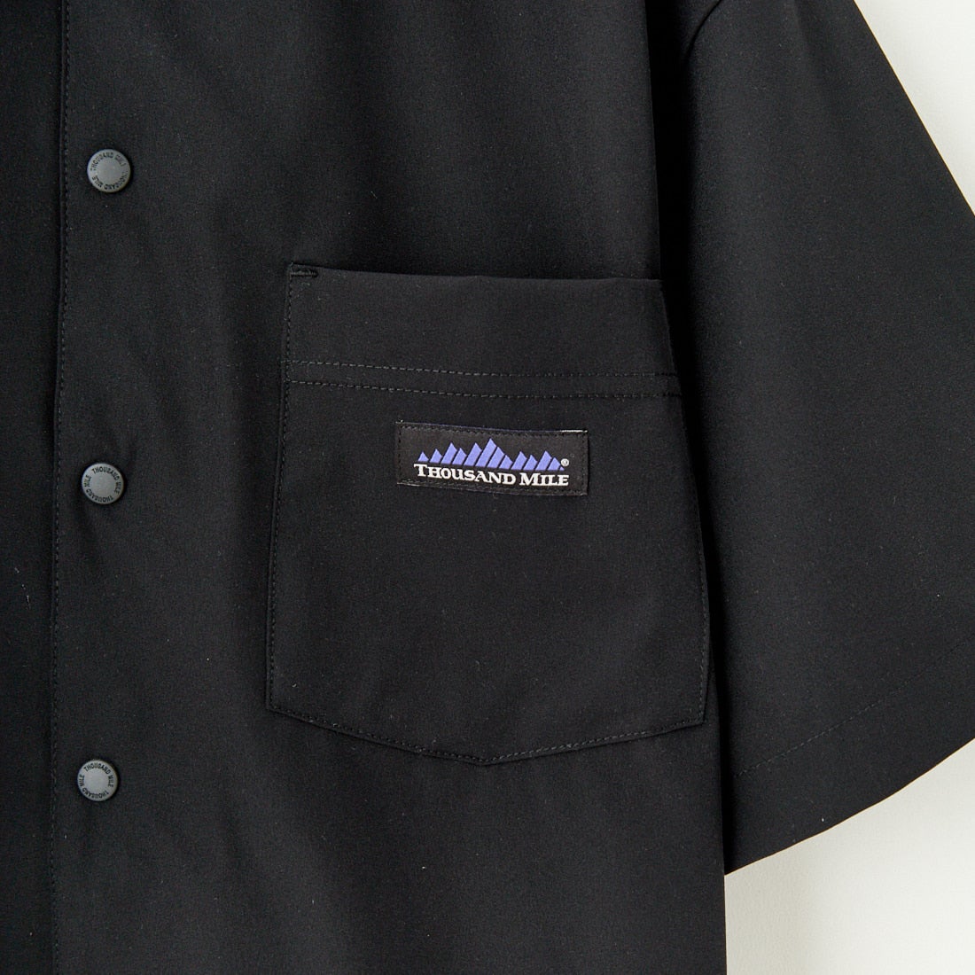 THOUSAND MILE [サウザンド マイル] 別注 サマーバケーション ワイドパンツセットアップ [TM251NP50942-JF] BLACK