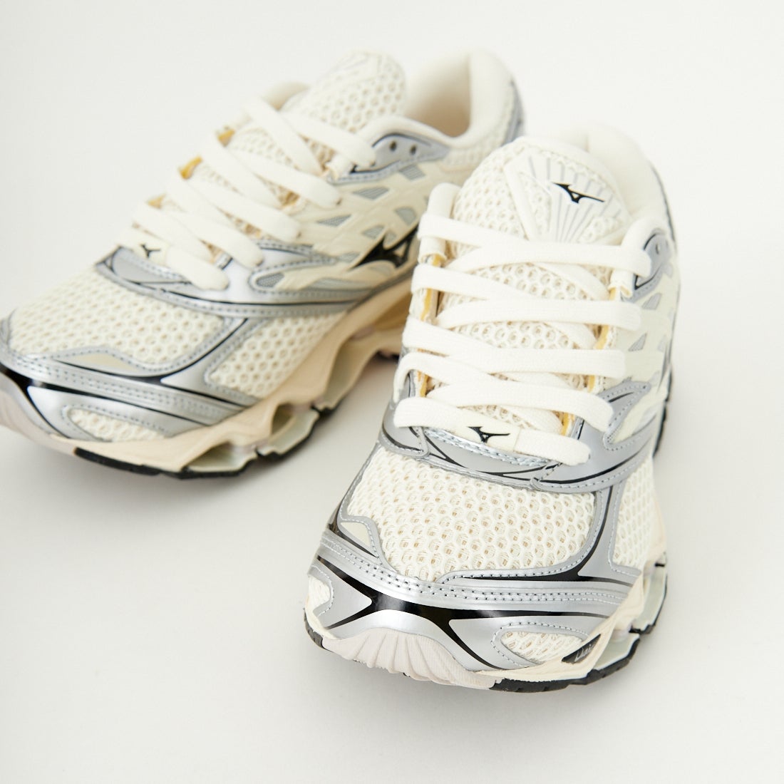 MIZUNO [ミズノ] WAVE PROPHECY LS スニーカー [D1GA2511] 01 ｵﾌﾎﾜｲﾄ/