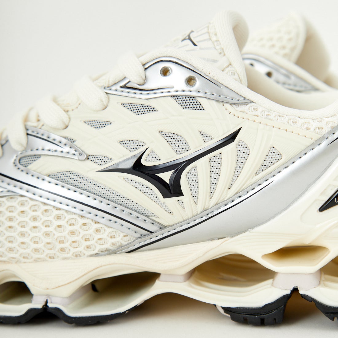 MIZUNO [ミズノ] WAVE PROPHECY LS スニーカー [D1GA2511] 01 ｵﾌﾎﾜｲﾄ/