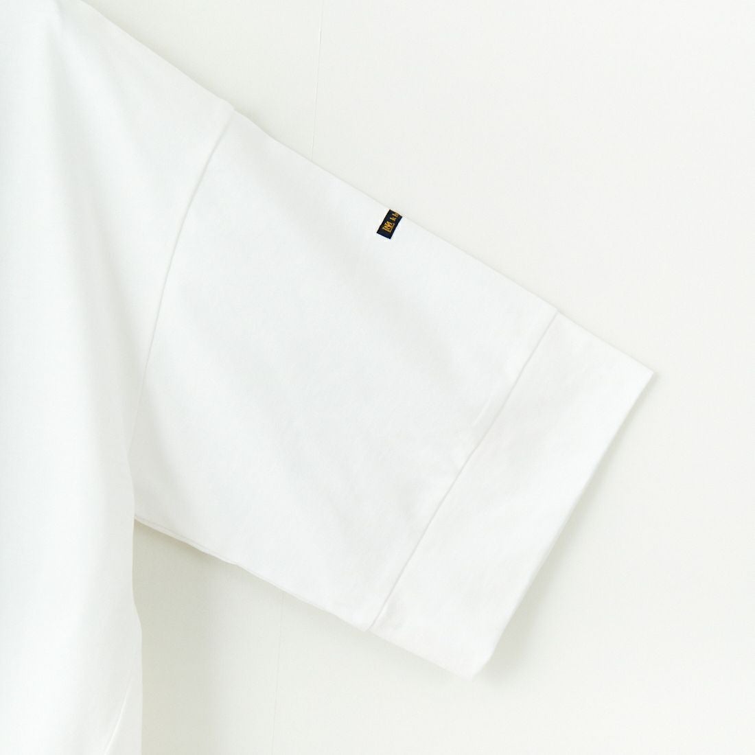 KHA:KI [カーキ] バックヘムライン バスクシャツ [MIL25HCS3431] WHITE/YEL