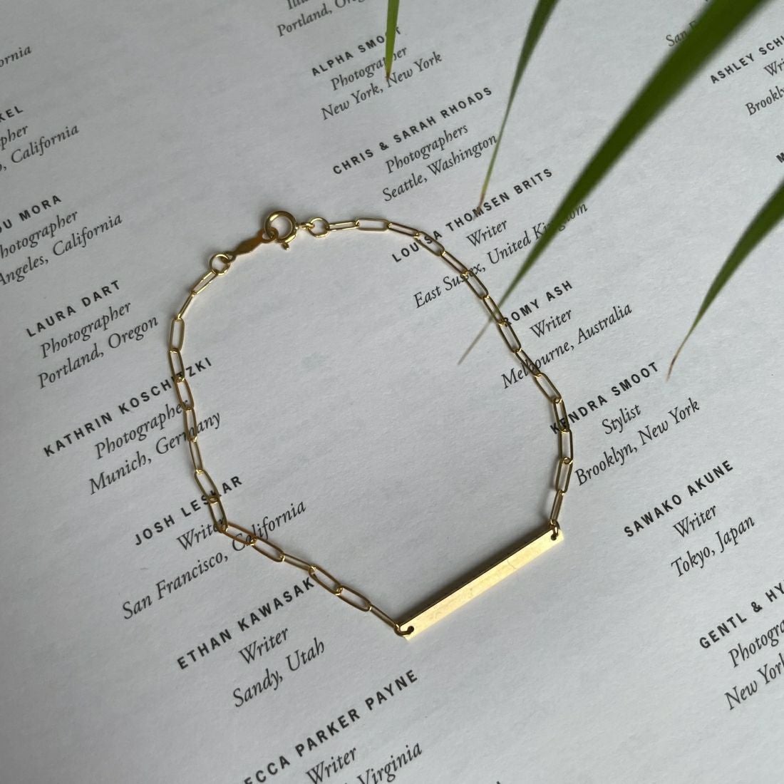 EO [イオ] ブレスレット [EO24SS-30] GOLD