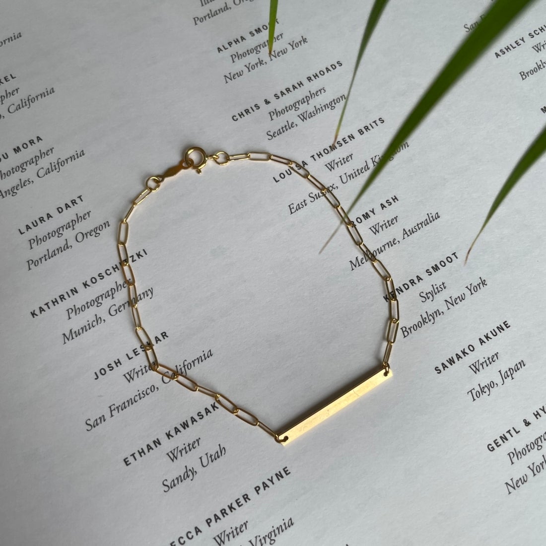 EO [イオ] ブレスレット [EO24SS-30] GOLD