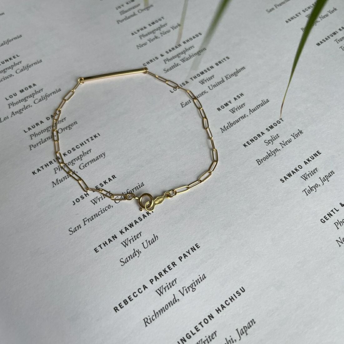 EO [イオ] ブレスレット [EO24SS-30] GOLD