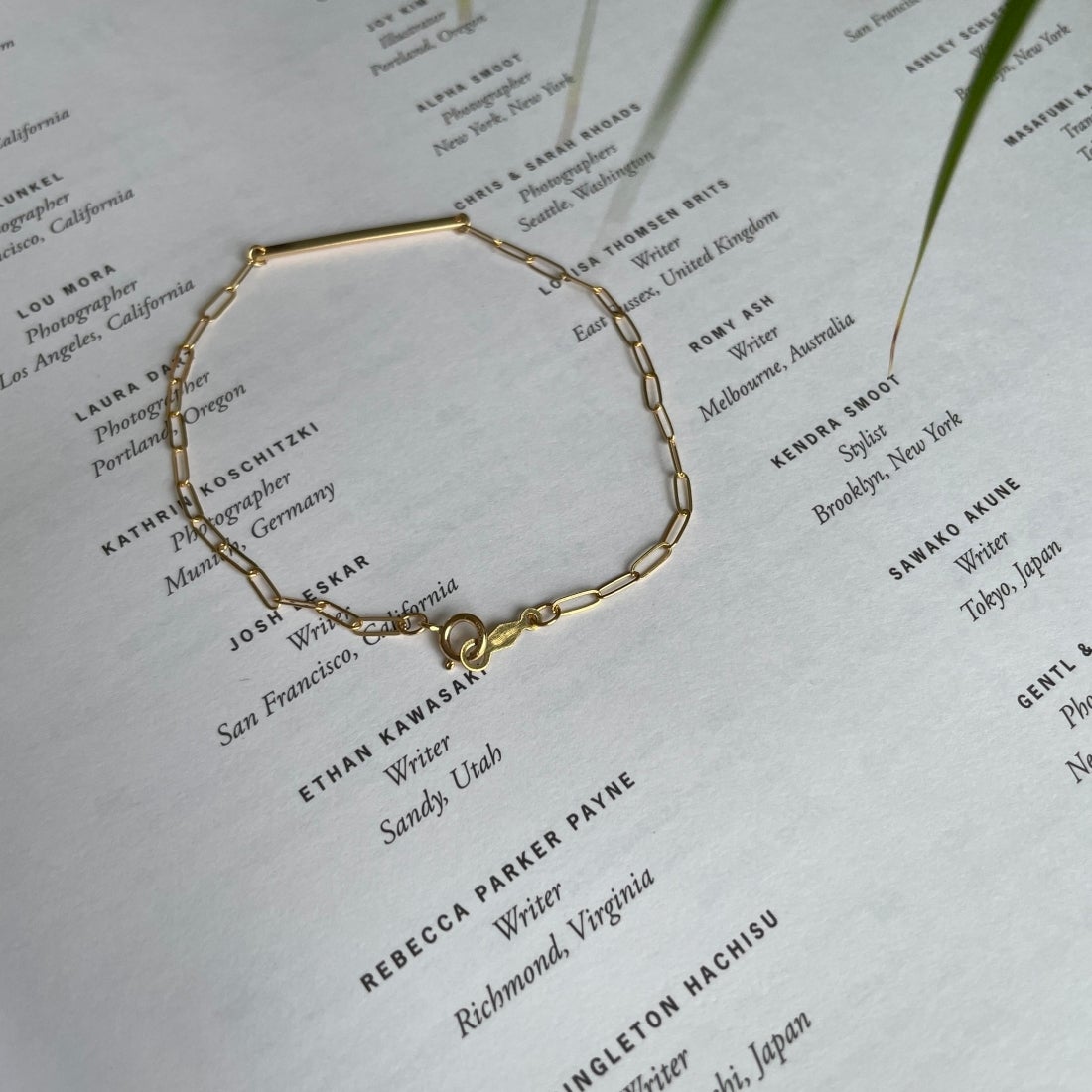 EO [イオ] ブレスレット [EO24SS-30] GOLD