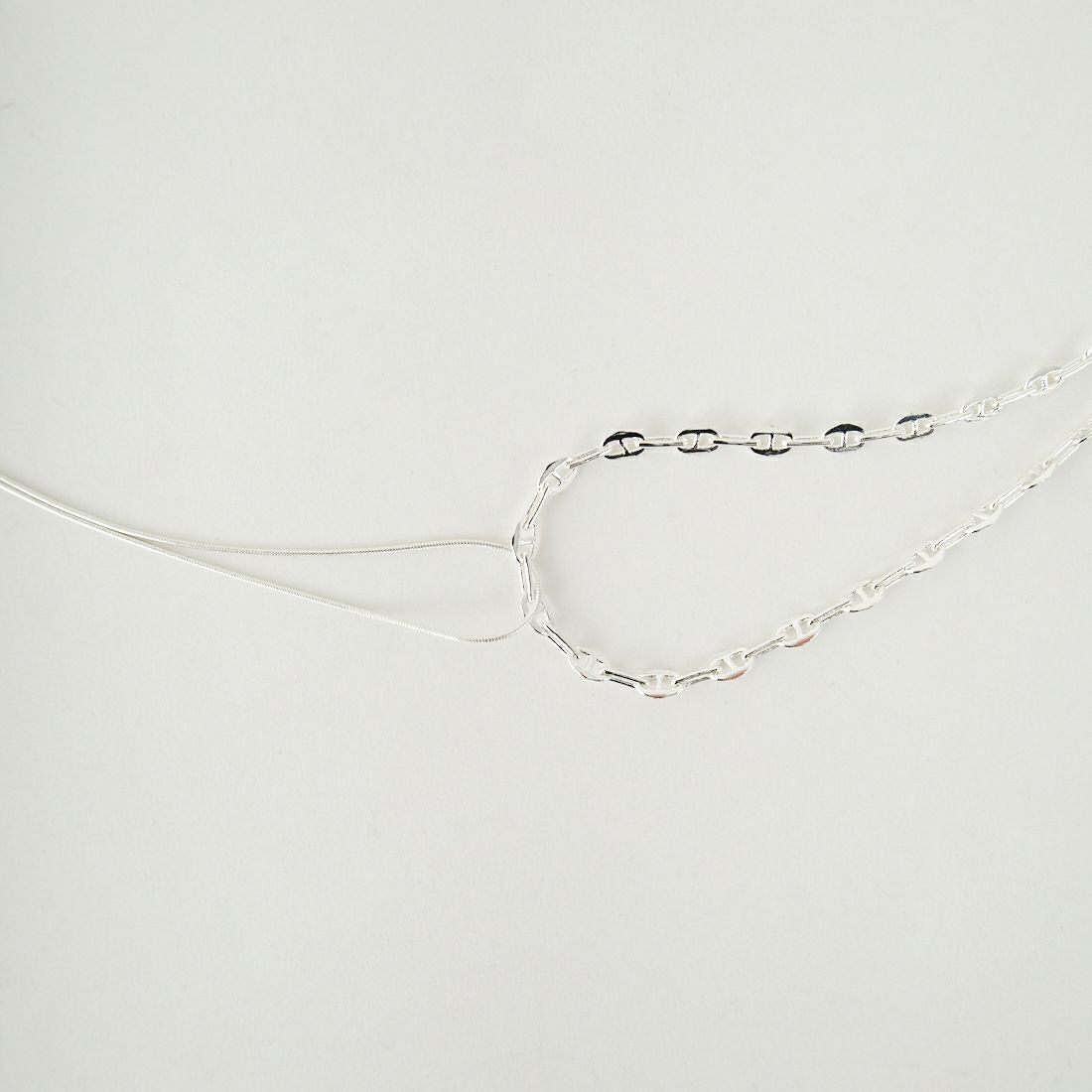 Nothing And Others [ナッシングアンドアザーズ] チェーンクロスチョーカー [151002] 90 ｼﾙﾊﾞｰ