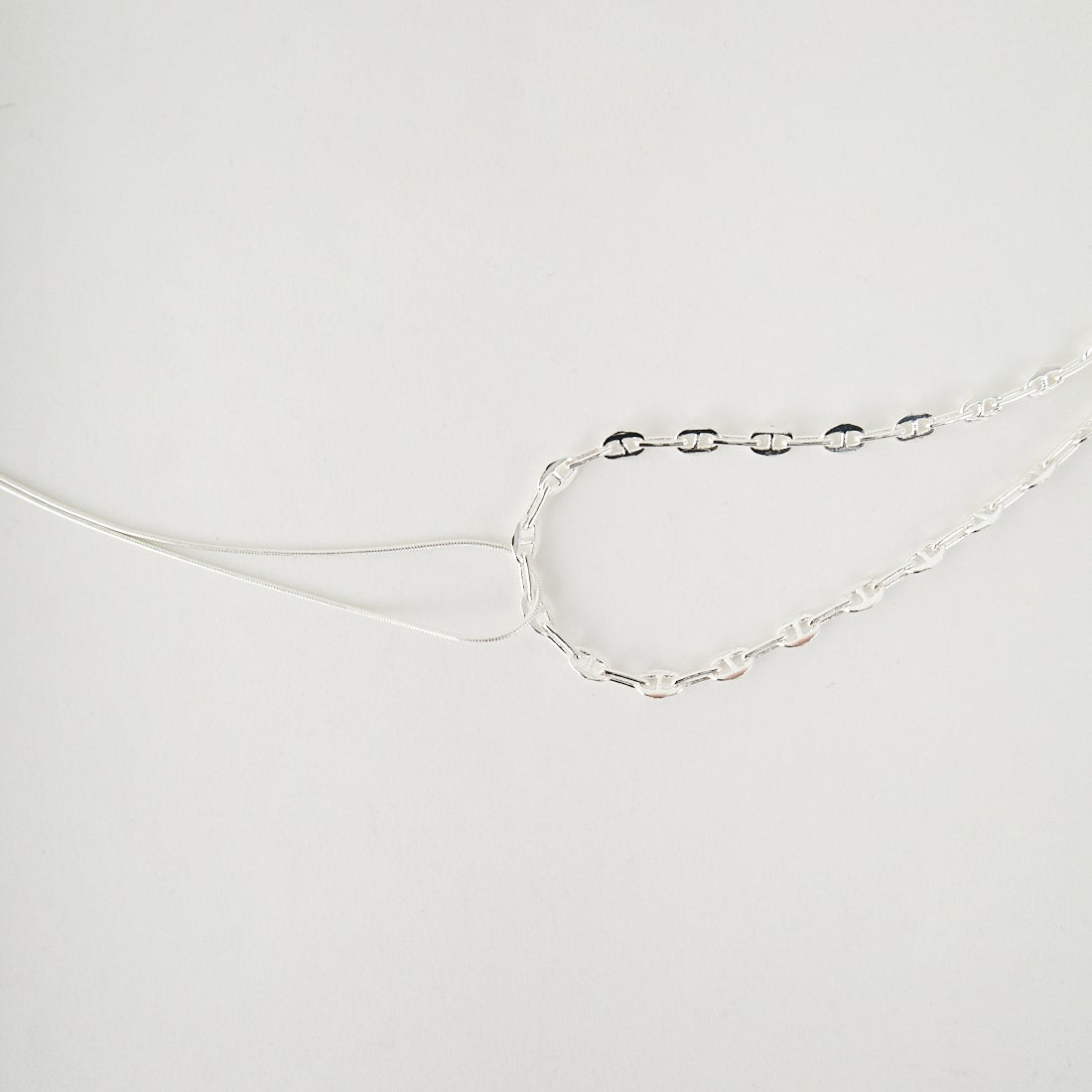 Nothing And Others [ナッシングアンドアザーズ] チェーンクロスチョーカー [151002] 90 ｼﾙﾊﾞｰ