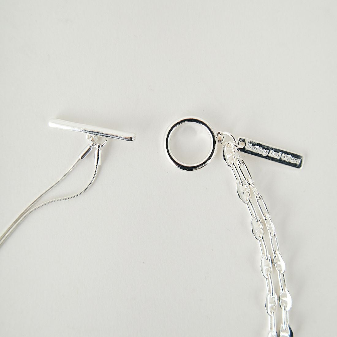 Nothing And Others [ナッシングアンドアザーズ] チェーンクロスチョーカー [151002] 90 ｼﾙﾊﾞｰ