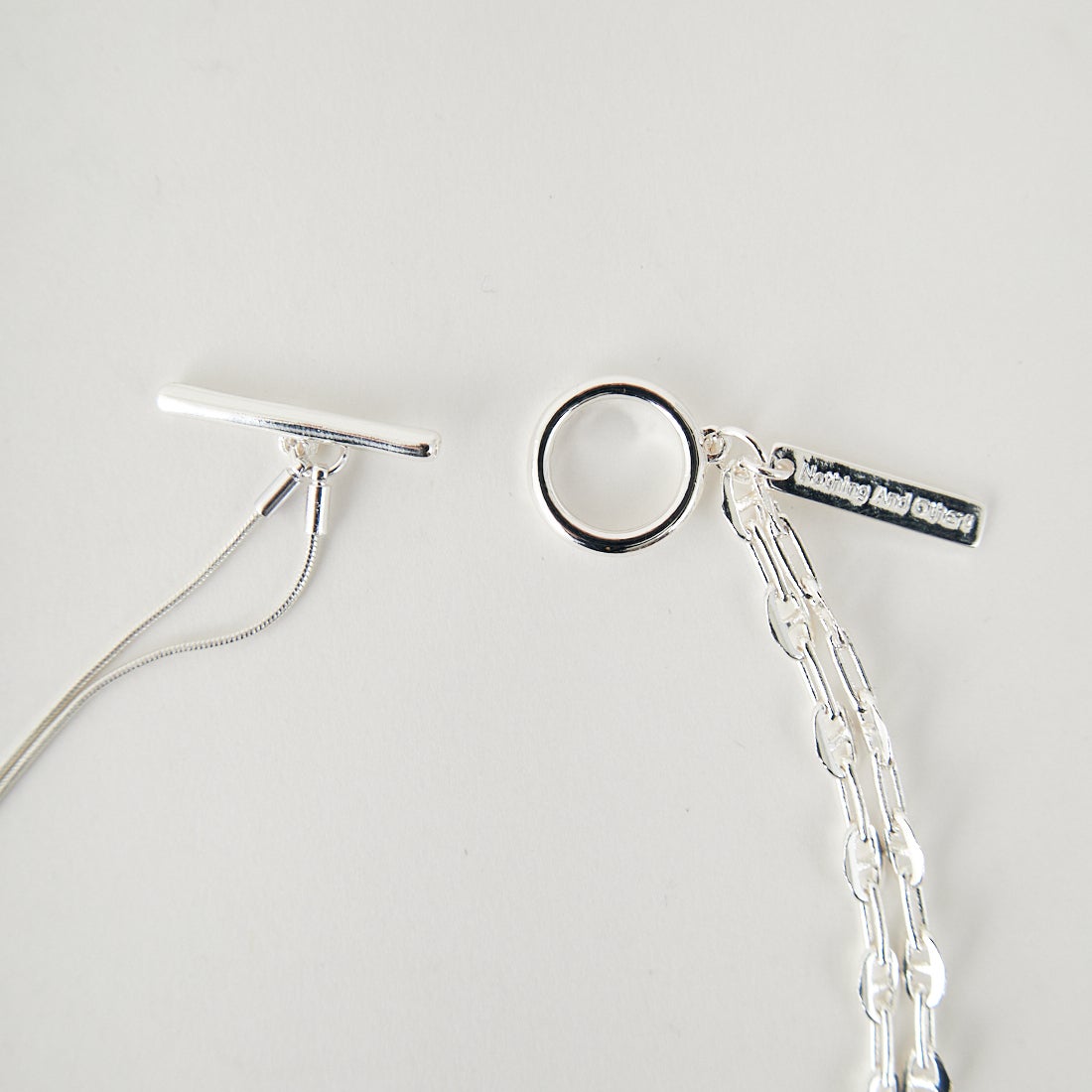 Nothing And Others [ナッシングアンドアザーズ] チェーンクロスチョーカー [151002] 90 ｼﾙﾊﾞｰ