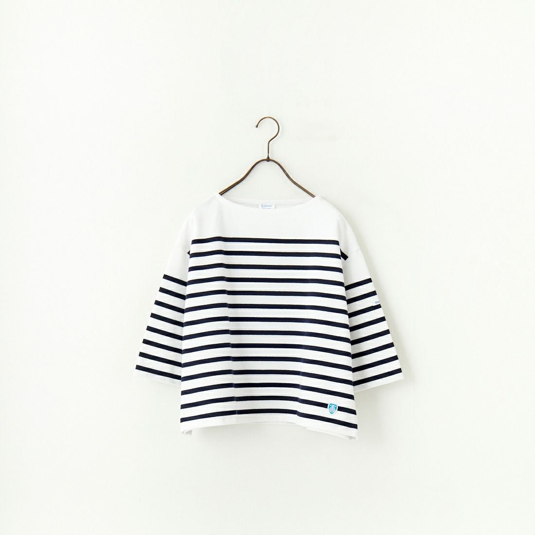 ORCIVAL [オーシバル] ボートネック ハーフスリーブプルオーバー [6839] WHT/PIRATE