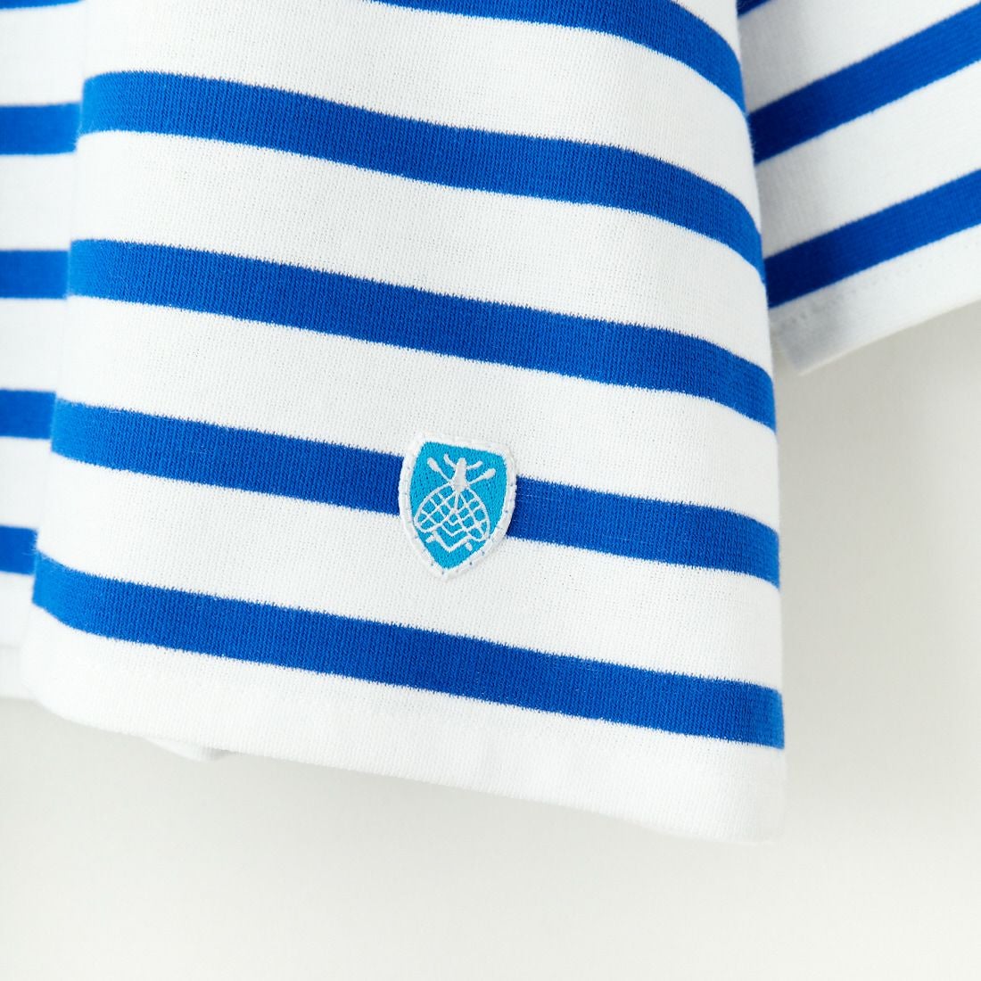 ORCIVAL [オーシバル] ボートネック ハーフスリーブプルオーバー [6839] WHT/BLEU