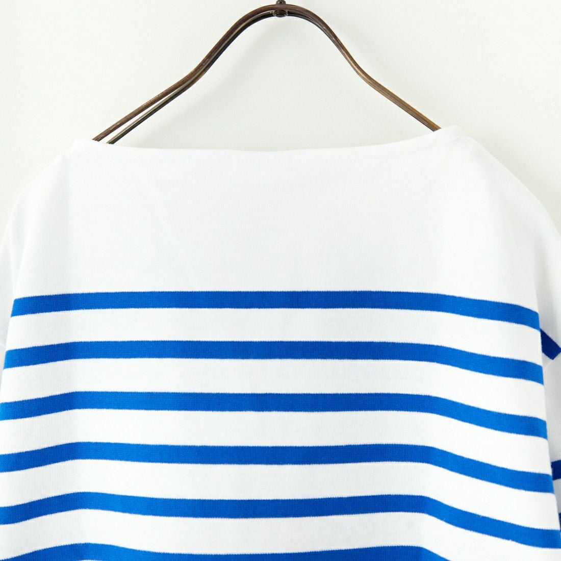 ORCIVAL [オーシバル] ボートネック ハーフスリーブプルオーバー [6839] WHT/BLEU