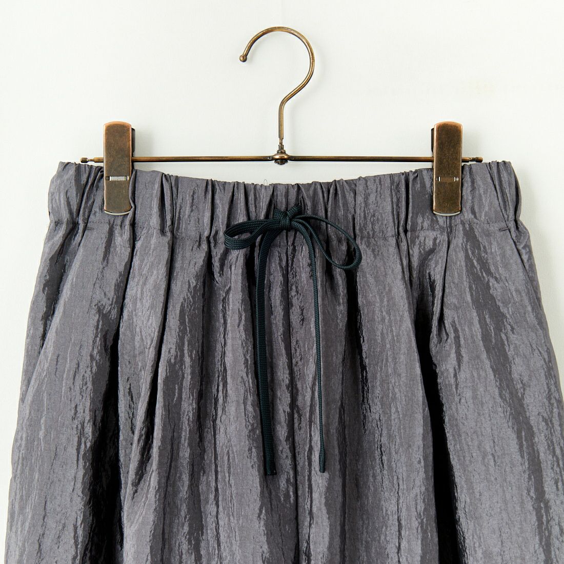 STELLA CIFFON [ステラシフォン] ナイロンヴィンテージパンツ [ST1-25202] 82 CHARCOA