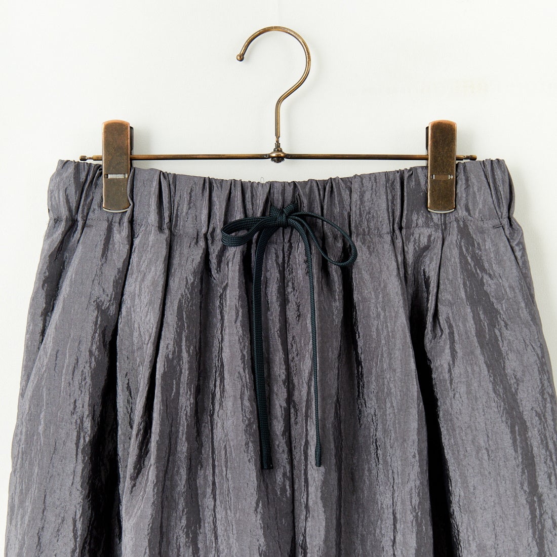 STELLA CIFFON [ステラシフォン] ナイロンヴィンテージパンツ [ST1-25202] 82 CHARCOA