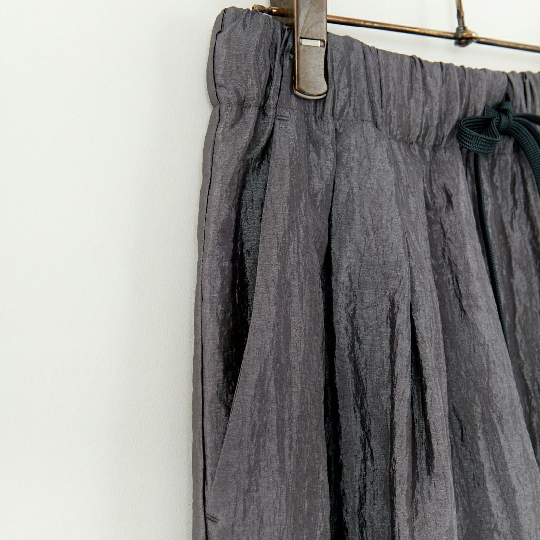 STELLA CIFFON [ステラシフォン] ナイロンヴィンテージパンツ [ST1-25202] 82 CHARCOA