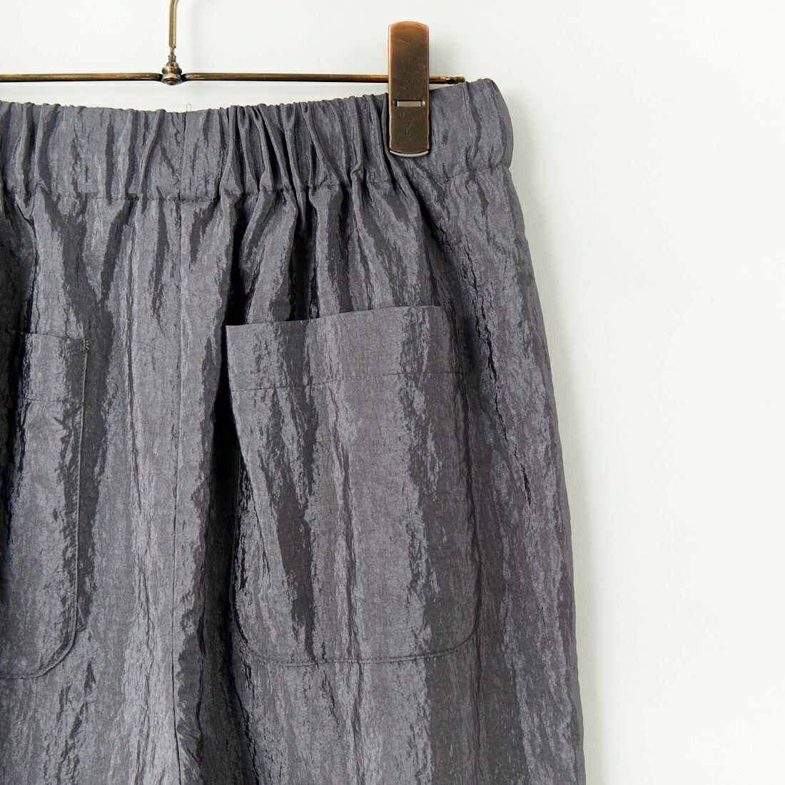 STELLA CIFFON [ステラシフォン] ナイロンヴィンテージパンツ [ST1-25202] 82 CHARCOA