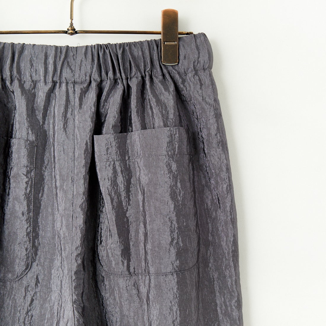 STELLA CIFFON [ステラシフォン] ナイロンヴィンテージパンツ [ST1-25202] 82 CHARCOA