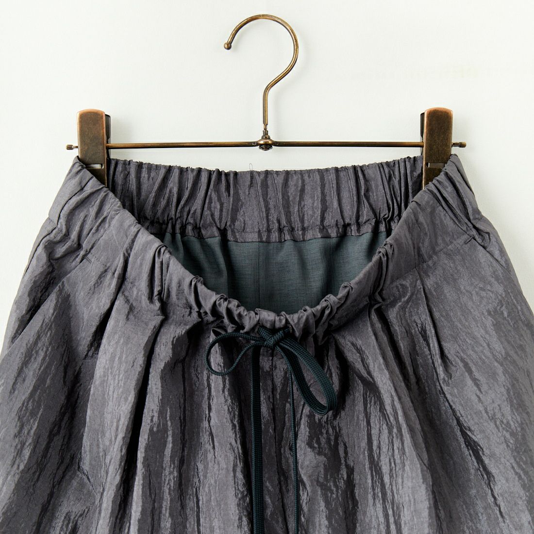 STELLA CIFFON [ステラシフォン] ナイロンヴィンテージパンツ [ST1-25202] 82 CHARCOA