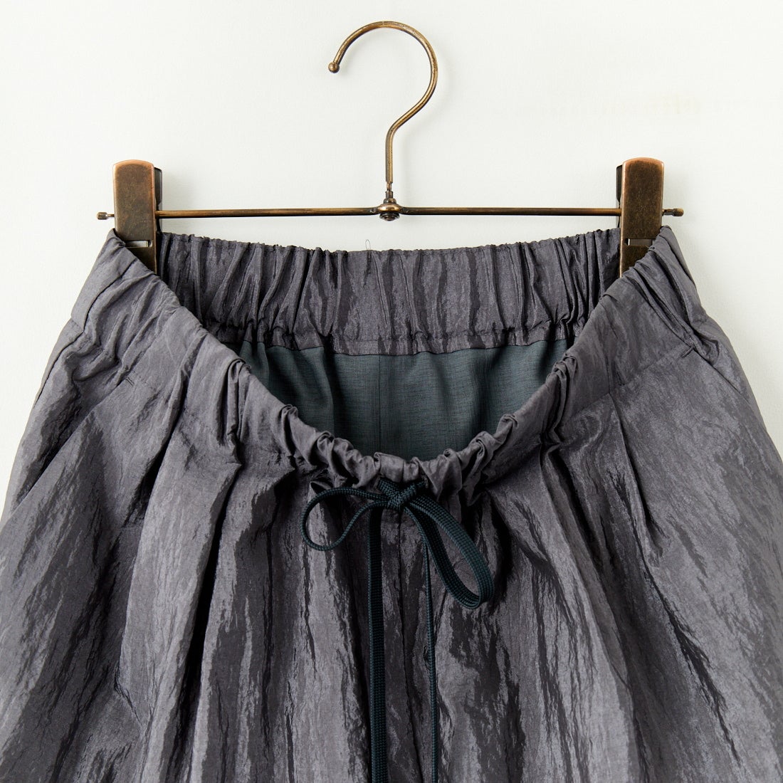 STELLA CIFFON [ステラシフォン] ナイロンヴィンテージパンツ [ST1-25202] 82 CHARCOA