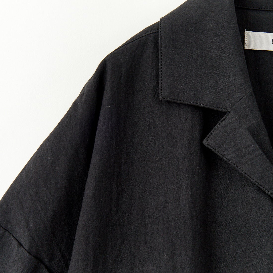 BASISBROEK [バージスブルック] DOELN 半袖シャツ [25107G] BLACK