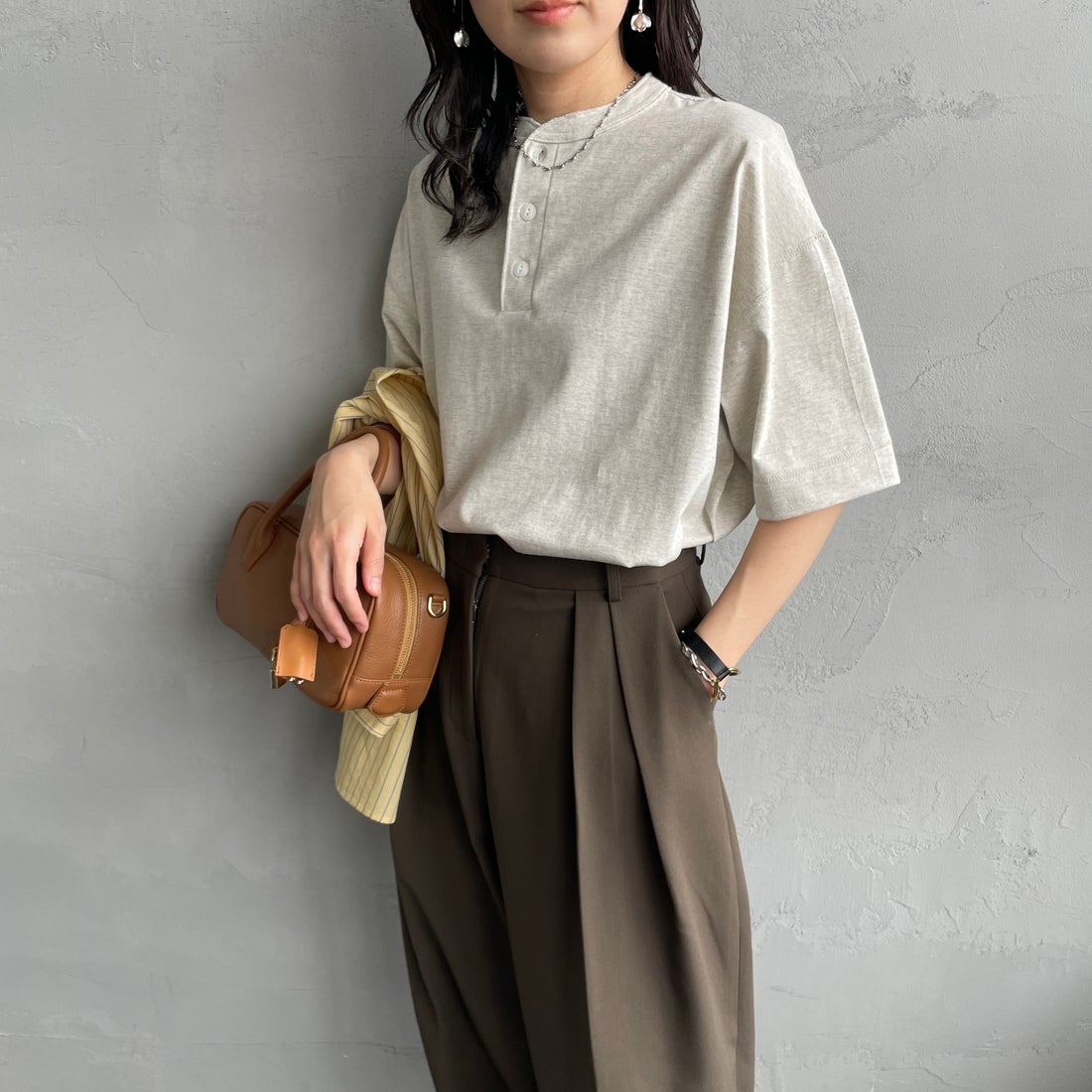 OATMEAL&&モデル身長：160cm 着用サイズ：S&&