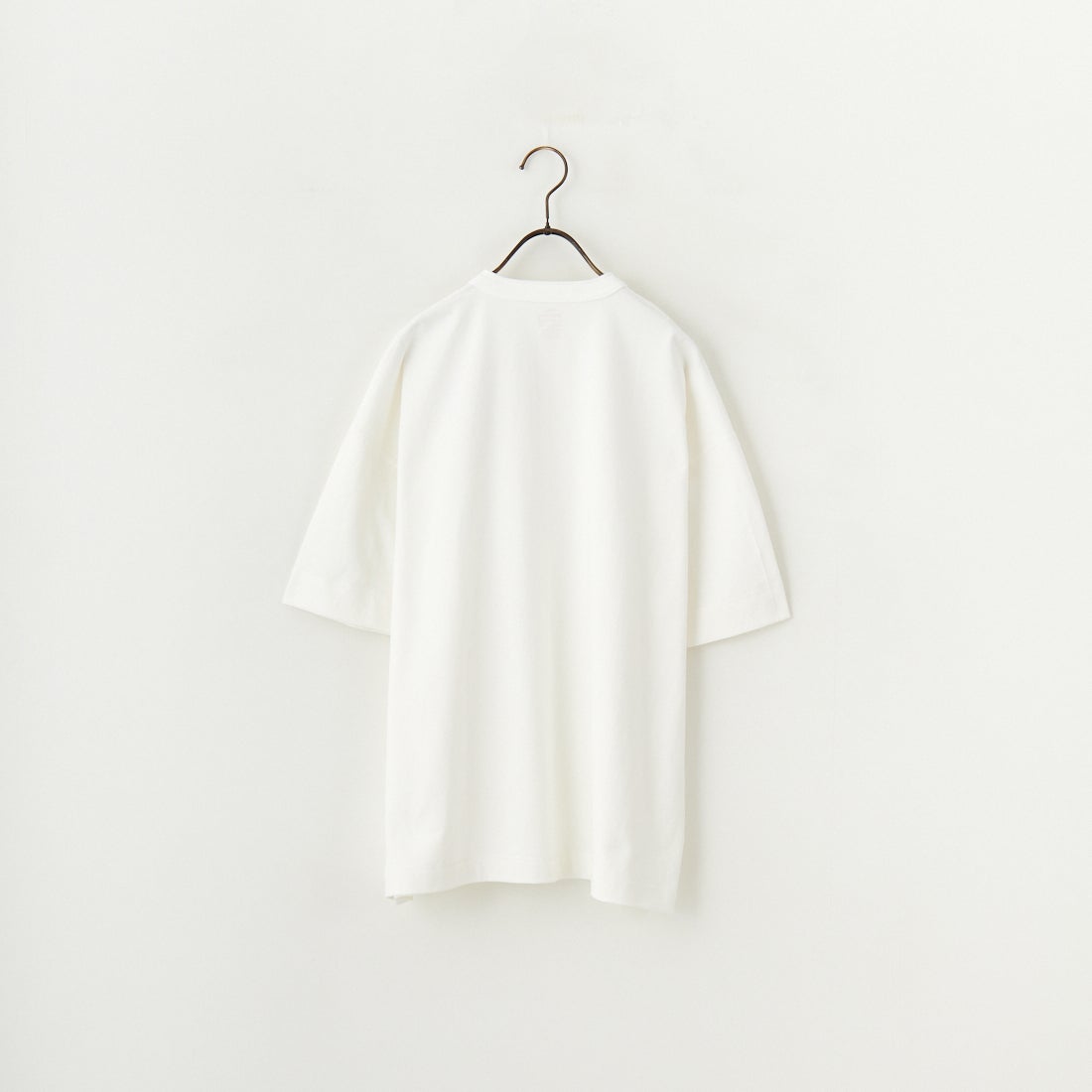 Health knit [ヘルスニット] 別注 ビッグシルエット ヘンリーネックTシャツ [HR25S-M121-JF] WHITE