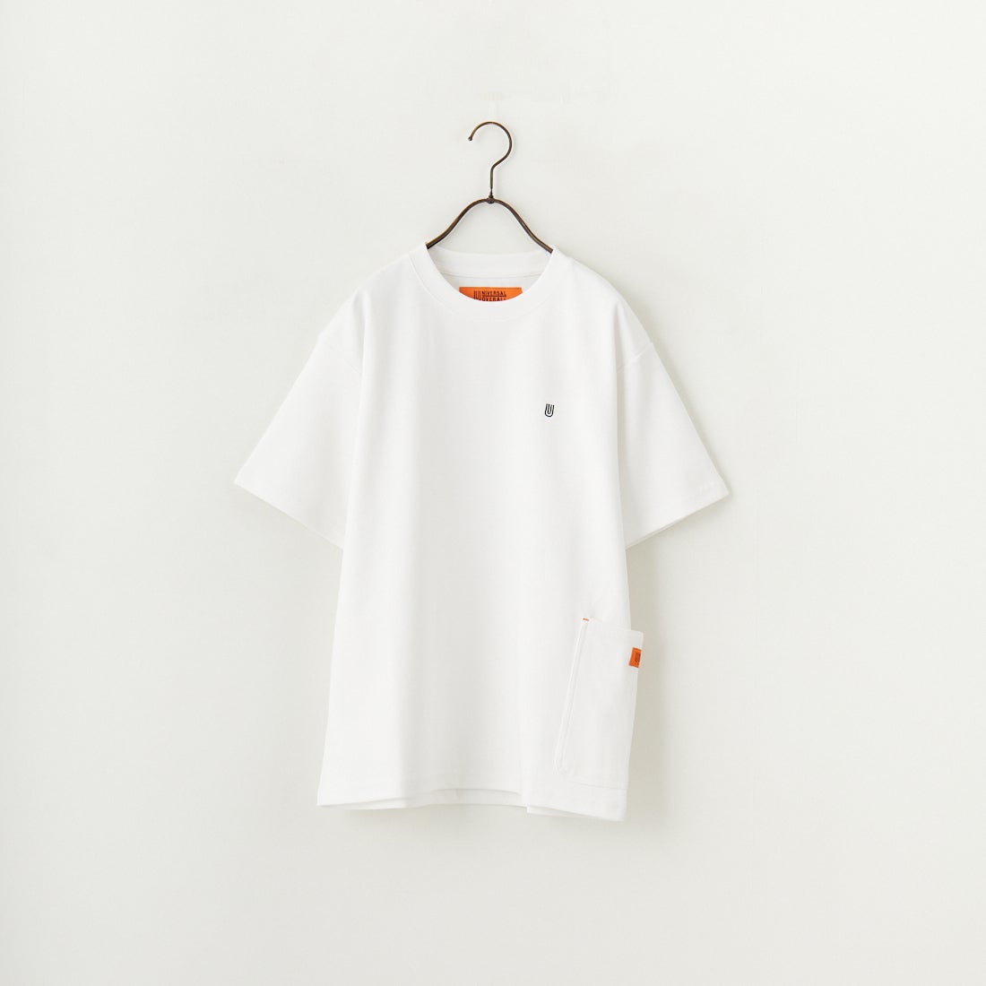 UNIVERSAL OVERALL [ユニバーサルオーバーオール] 別注 ポンチカバーオールTシャツ [U2511279IN-JF] WHITE