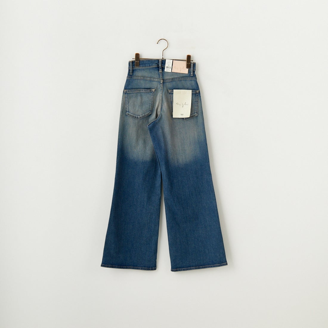 BIG JOHN [ビッグジョン] ワイドフレアカットデニム [MML203N] 575