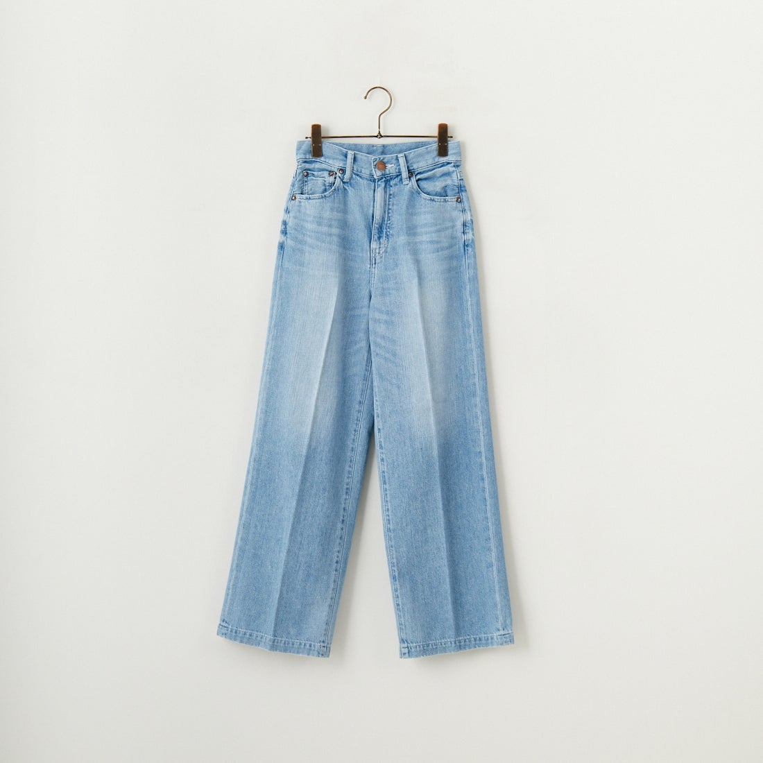 RED CARD TOKYO [レッドカード トーキョー] スローガン ルーズストレートデニム [98W10701K-AIR LIGHALT]