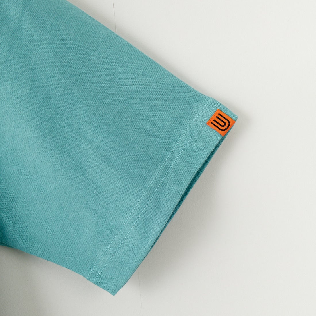 UNIVERSAL OVERALL [ユニバーサルオーバーオール] 別注 ドローコード付き ワイドシルエットTシャツ [U2513282IN-JF] SAX/KHK